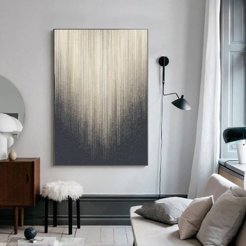 Fine Lines Modern Aesthetics Abstract Wall Art Fine Art Canvas Prints Pictures For Living Room Dining Room Entranceway Foyer Art Decor