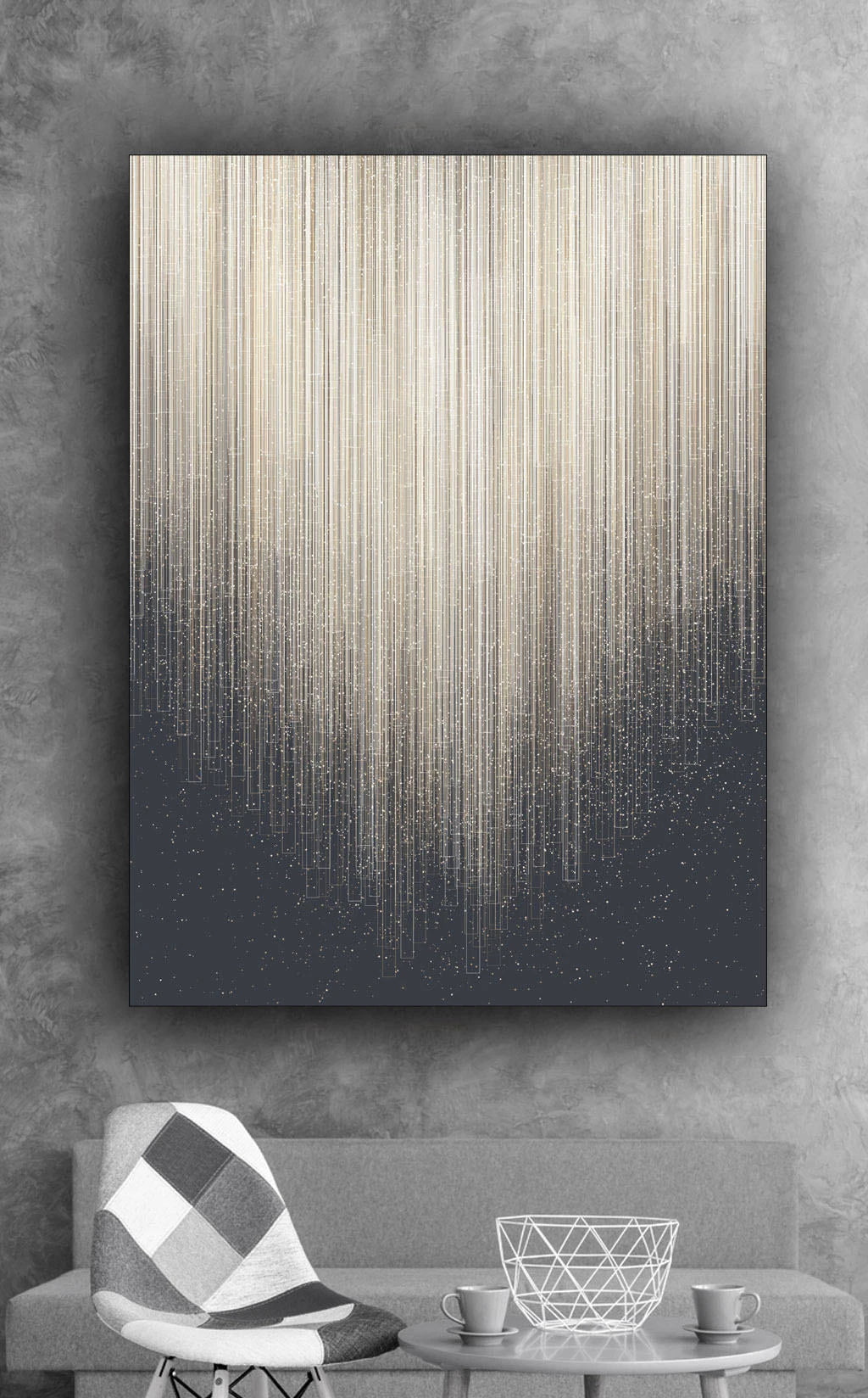 Fine Lines Modern Aesthetics Abstract Wall Art Fine Art Canvas Prints Pictures For Living Room Dining Room Entranceway Foyer Art Decor 2025