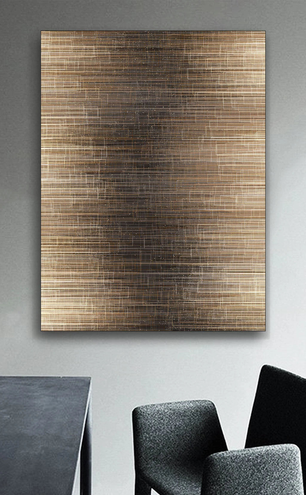 Fine Lines Modern Aesthetics Abstract Wall Art Fine Art Canvas Prints Pictures For Living Room Dining Room Entranceway Foyer Art Decor 2025