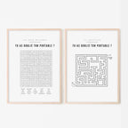 French Quotes Amusing Bathroom Rules WC Wall Art Fine Art Canvas Prints Typographic Quotations Black White Pictures Posters For Bathroom Toilet Room WC Wall Decor 2025