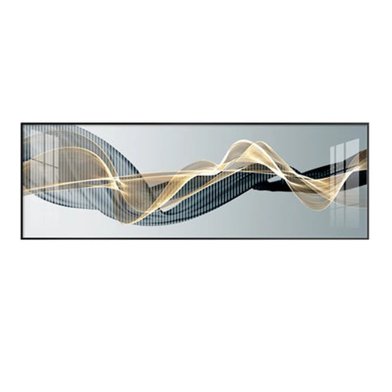 Flowing Vibes Abstract Wall Art Fine Art Canvas Prints Wide Format Pictures For Living Room Above Sofa Pictures For Above The Bed