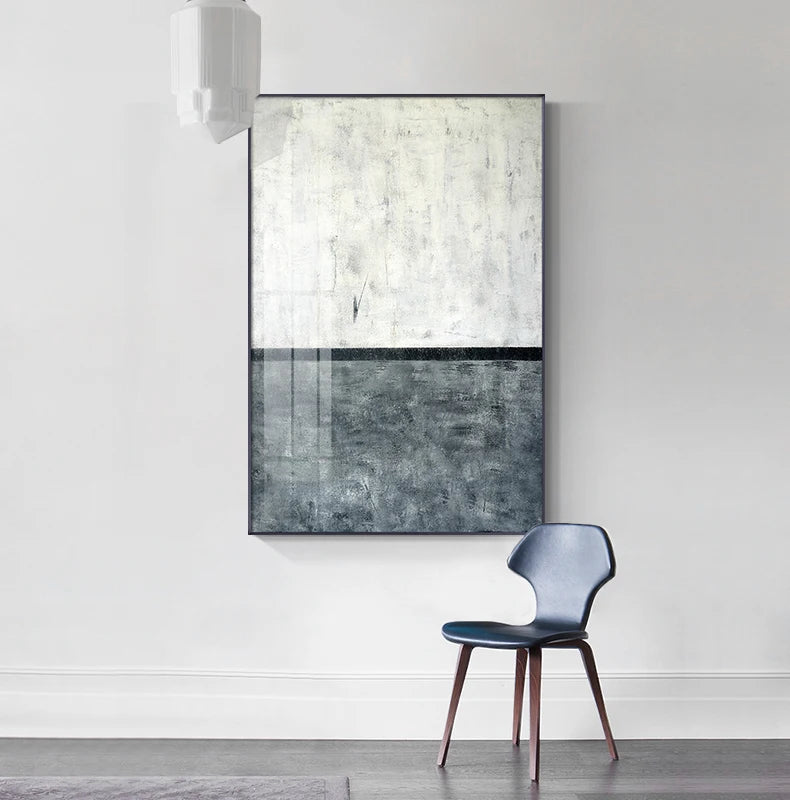 Black White Grey Urban Abstract Wall Art Fine Art Canvas Prints Pictures For Loft Apartment Living Room Dining Room Foyer Art For Modern Living