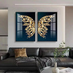 Light Luxury Living Room Decorative Painting Sofa Background Wall Simple And Fashionable Dining Room Bedroom Butterfly Painting
