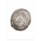 Scandinavian Forest Landscape Wall Art Fine Art Rustic Nordic Nature Tree Rings Deer Canvas Wood Prints Minimalist Pictures For Modern Country Home Decor