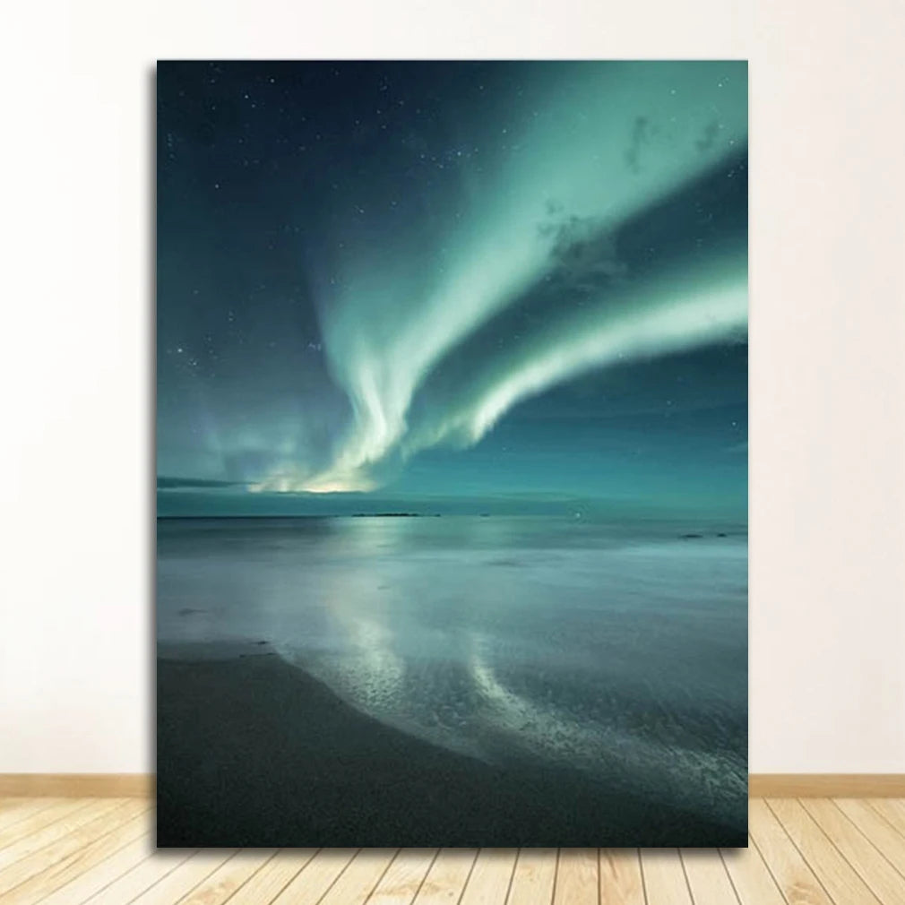 Mountain Lake Landscape Wall Art Fine Art Canvas Prints Inspirational Pictures Of Calm For Living Room Dining Room Home Office Decor 2025