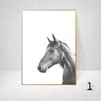 Simple Living Daily Inspirational Wall Art Black White Minimalist Tropical Leaves Pictures For Family Living Room Bedroom Art Decor