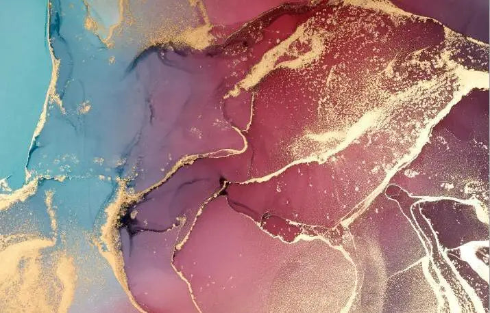 Big Sizes Nordic Liquid Marble Print Large Format Wall Mural Art Decor Wallpaper For Living Room TV Background Art For Living Room