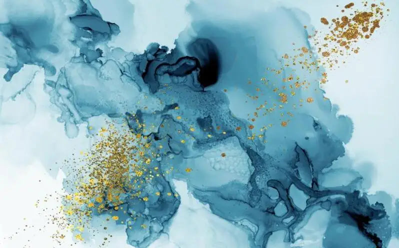 Big Sizes Nordic Liquid Marble Print Large Format Wall Mural Art Decor Wallpaper For Living Room TV Background Art For Living Room