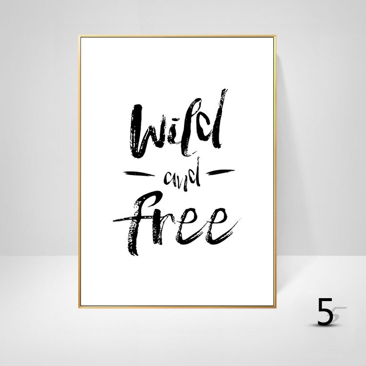 Inspirational Quotes Posters Golden Pineapple Green Leaf Monstera Wall Art Fine Art Canvas Prints For Living Room Home Office Decor