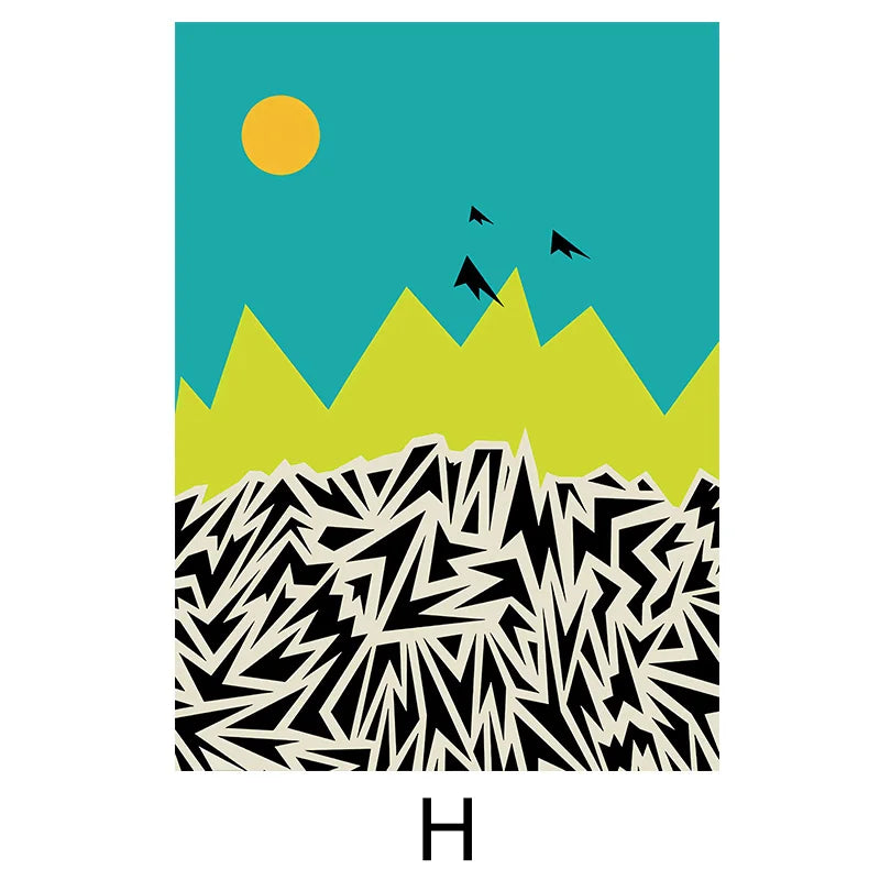 Fingerprint Abstract Wall Art Nordic Style Colorful Fine Art Canvas Prints Works Of Art For Office Living Room Modern Home Interior Decor