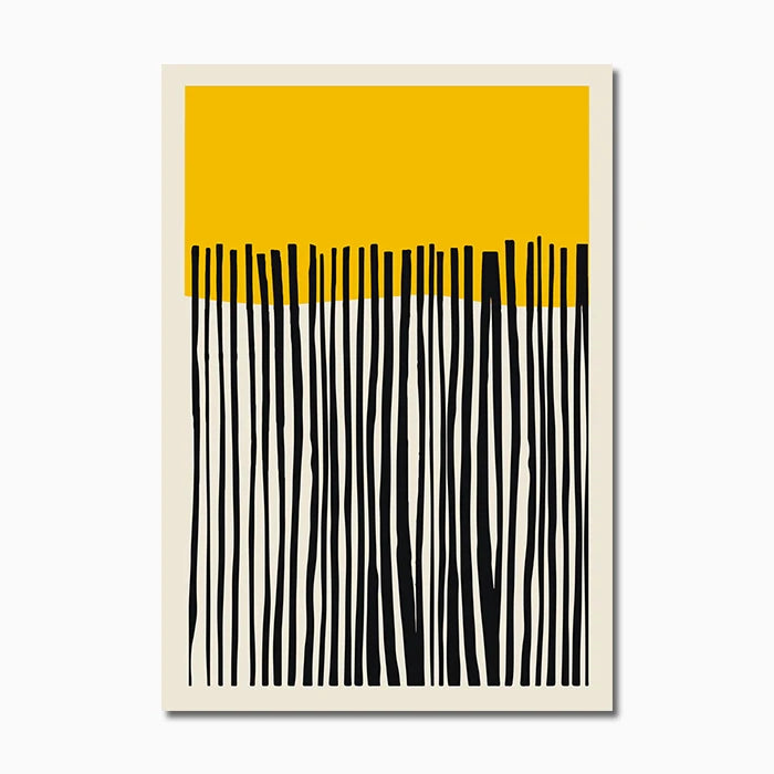 Modern Color Block Abstract Line Art Wall Art Fine Art Canvas Prints Colorful Pictures For Modern Apartment Living Room Home Office Art Decor