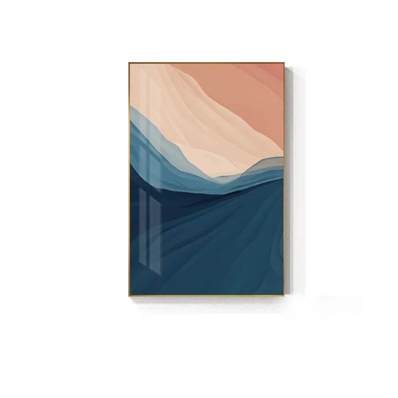 Modern Colors Minimalist Abstract Wall Art Fine Art Canvas Prints Pictures For Living Room Dining Room Art For Contemporary Interiors