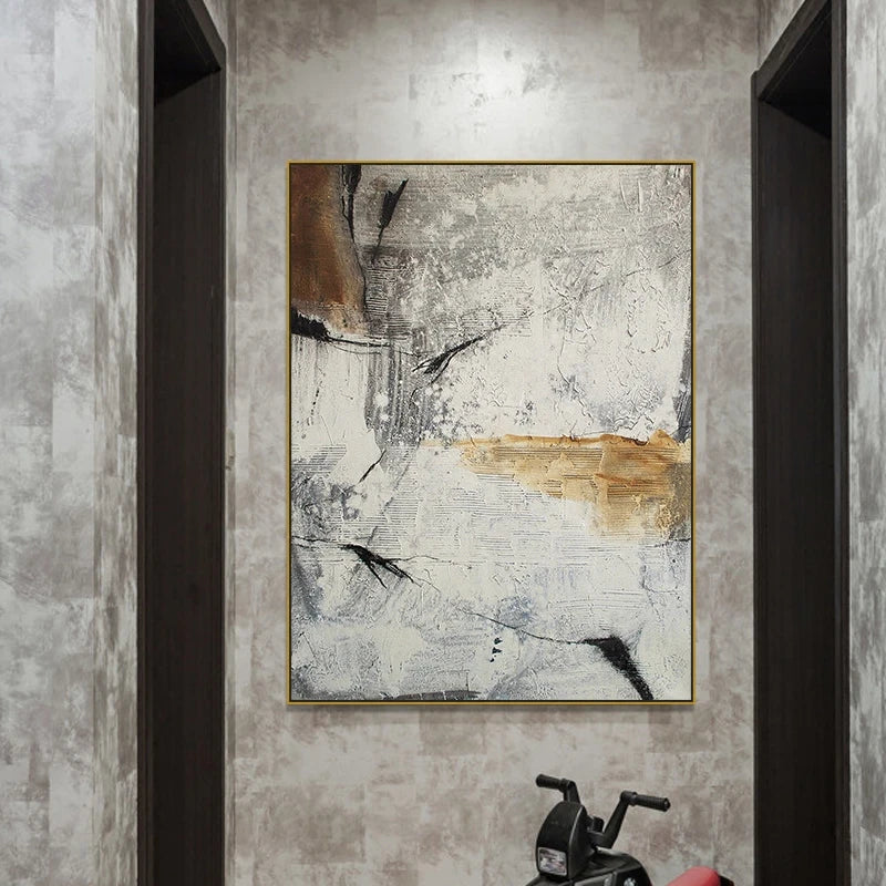 Neutral Colors Urban Abstract Wall Art Fine Art Canvas Prints Pictures For Living Room Dining Room Bedroom Art For Contemporary Interiors 2025