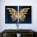 Light Luxury Living Room Decorative Painting Sofa Background Wall Simple And Fashionable Dining Room Bedroom Butterfly Painting