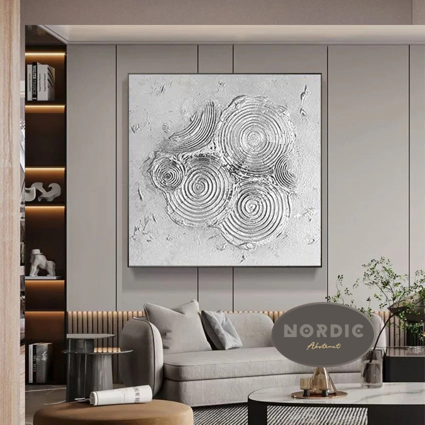 Modern Abstract * Hand Painted * Wall Art Large Format Golden Painting Textured Brush Strokes Acrylic Oil On Canvas Picture For Luxury Living Room