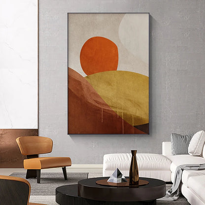 Striking Color Schemes Contemporary Abstract Wall Art Fine Art Canvas Prints Centerpiece Pictures For Urban Apartment Living Room Art For Modern Living