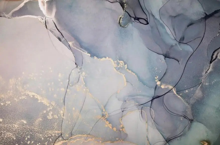 Liquid Marble Print Large Format Wall Mural Wallcovering Big Size Art Decor Wallpaper For Living Room TV Background Art For Living Room