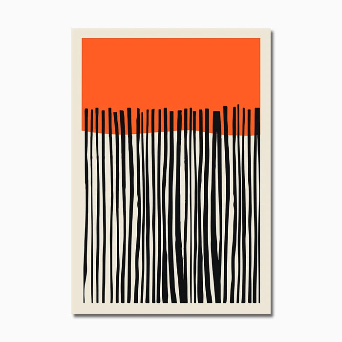 Modern Color Block Abstract Line Art Wall Art Fine Art Canvas Prints Colorful Pictures For Modern Apartment Living Room Home Office Art Decor