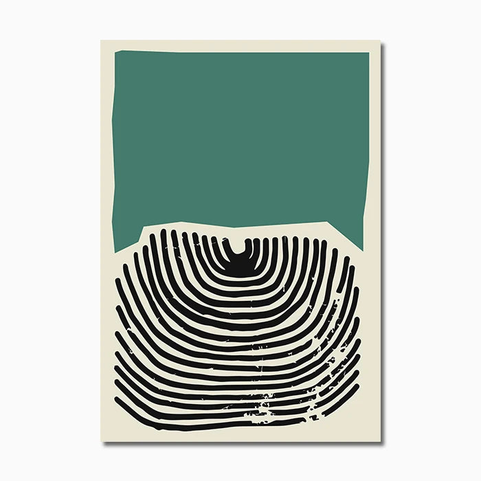 Modern Color Block Abstract Line Art Wall Art Fine Art Canvas Prints Colorful Pictures For Modern Apartment Living Room Home Office Art Decor