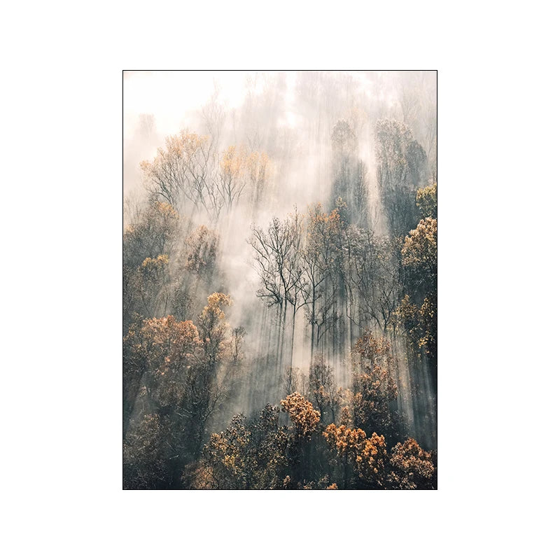 Home Sweet Home Rustic Woodland Forest Lake Landscape Gallery Wall Art Fine Art Canvas Prints Pictures Of Calm For Living Room Decor