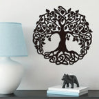 Intricate Tree Of Life Metal Wall Art 3d Iron Crafted Metal Wall Decoration For Living Room Dining Room Creative Nordic Home Decor