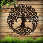 Intricate Tree Of Life Metal Wall Art 3d Iron Crafted Metal Wall Decoration For Living Room Dining Room Creative Nordic Home Decor
