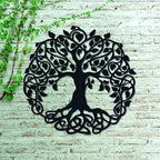 Intricate Tree Of Life Metal Wall Art 3d Iron Crafted Metal Wall Decoration For Living Room Dining Room Creative Nordic Home Decor