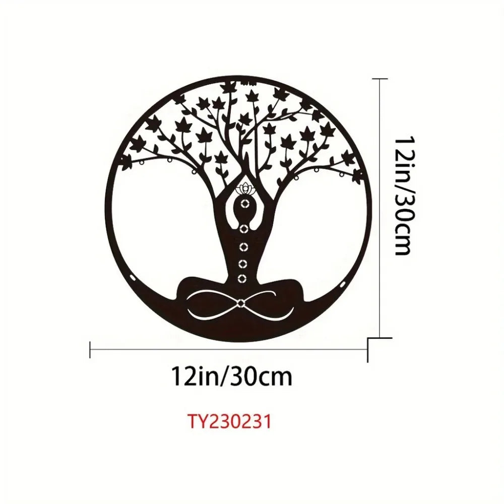 Intricate Tree Of Life Metal Wall Art 3d Iron Crafted Metal Wall Decoration For Living Room Dining Room Creative Nordic Home Decor
