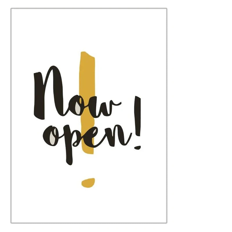 Let Your Light Shine Inspirational Quotes Wall Art Yellow Black Canvas Prints Daily Mantra Positivity Posters Pictures For Living Room Bedroom Study Room Art Decor