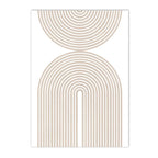 Light Beige Minimalist Abstract Geometric Line Art Wall Art Fine Art Canvas Prints Pictures For Dining Room Bedroom Art For Modern Apartment 2025 00