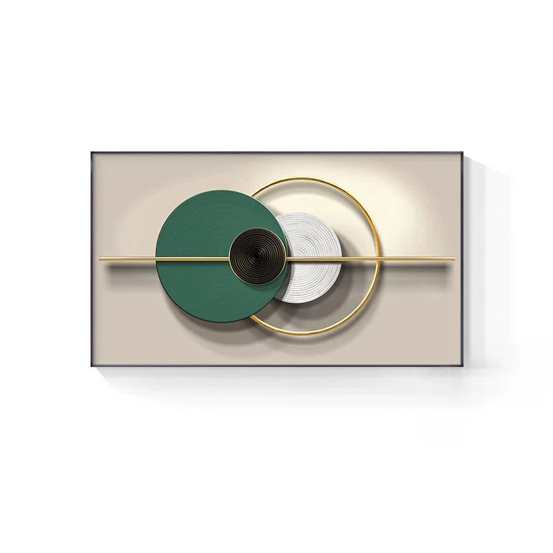 Light Luxury Modern Aesthetics Sun & Moon Wall Art Fine Art Canvas Prints Pictures For Living Room Dining Room Home Office Interior Decor 2024