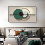 Light Luxury Modern Aesthetics Sun & Moon Wall Art Fine Art Canvas Prints Pictures For Living Room Dining Room Home Office Interior Decor 2024