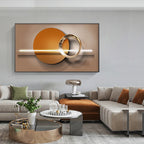 Light Luxury Modern Aesthetics Sun & Moon Wall Art Fine Art Canvas Prints Pictures For Living Room Dining Room Home Office Interior Decor 2024