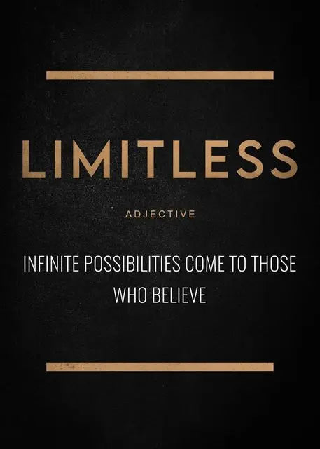 Success Grind Hustle Limitless Quotes Posters Motivational Wall Art Fine Art Canvas Prints Daily Inspiration Pictures For Living Room Office Decor 2025
