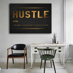 Make It Happen Hustle Quotes Posters Wall Art Fine Art Canvas Prints Inspirational Motivation Art For Home/Office Success Wall Art Decor 2025 01