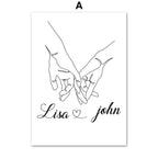 Minimalist Abstract Beauty Figure Art Line Art Fine Art Canvas Prints Pictures For Living Room Bedroom Salon Art Decor 2025 