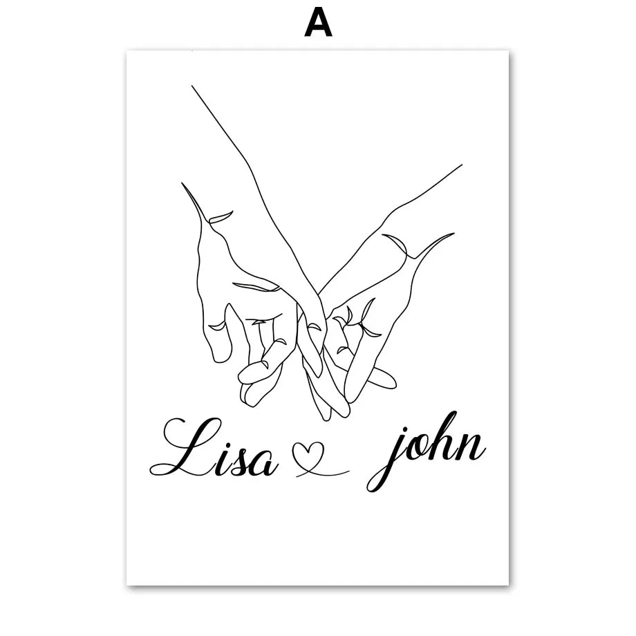 Minimalist Abstract Beauty Figure Art Line Art Fine Art Canvas Prints Pictures For Living Room Bedroom Salon Art Decor 2025 