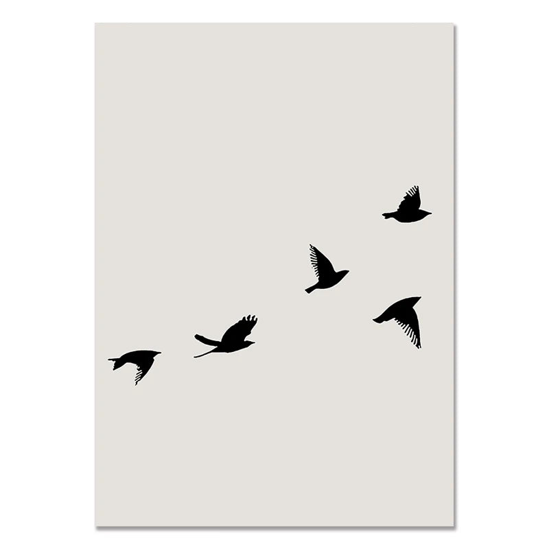 Minimalist Abstract Beige Gray Gallery Wall Art Fine Art Canvas Prints Pictures For Living Room Bedroom Scandinavian Inspired Home Decor