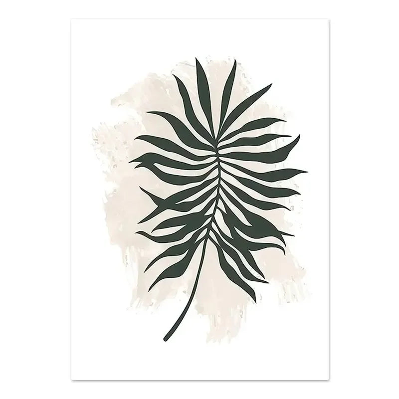 Minimalist Abstract Botanical Still Life Wall Art Fine Art Canvas Prints Simple Gallery Wall Pictures For Living Room Bedroom Art Decor