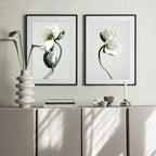 Minimalist Abstract Floral Wall Art Fine Art Canvas Prints Inspirational Quote Poster Gallery Wall Pictures For Living Room Bedroom Art Decor