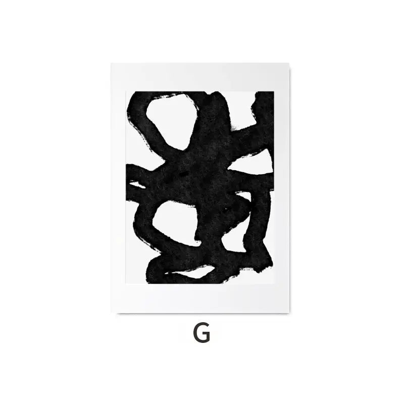 Minimalist Abstract Gallery Wall Art Fine Art Canvas Prints Figure Art Geometric Line Art Pictures For Modern Apartment Living Room Decor