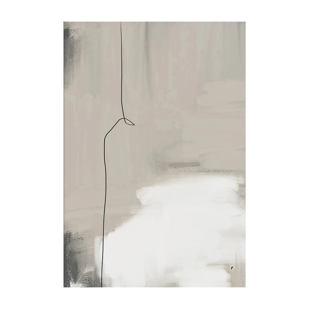 Minimalist Abstract Neutral Colors Wall Art Fine Art Canvas Prints Pictures For Modern Apartment Living Room Bedroom Art For Contemporary Interiors 2025