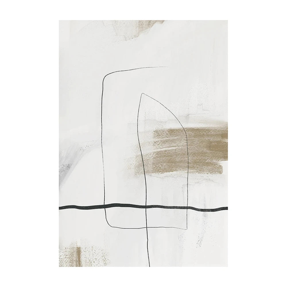 Minimalist Abstract Neutral Colors Wall Art Fine Art Canvas Prints Pictures For Modern Apartment Living Room Bedroom Art For Contemporary Interiors 2025