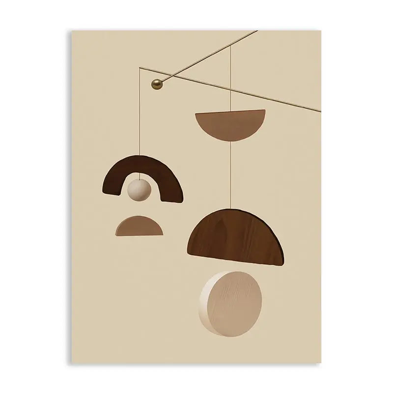 Minimalist Beige Abstract Architectural Wall Art Fine Art Canvas Prints Pictures For Living Room Dining Room Art For Contemporary Interiors 2025