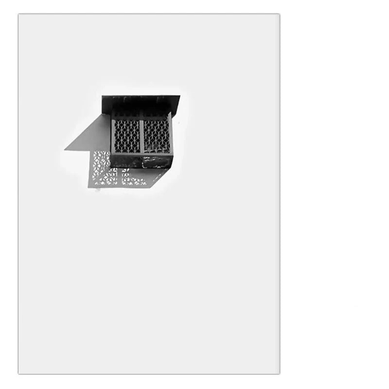 Minimalist Black White Architectural Abstract Wall Art Fine Art Canvas Prints Pictures For Modern Apartment Living Room Art For Contemporary Home Decor