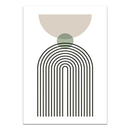 Minimalist Bohemian Botanical Wall Art Fine Art Canvas Prints Neutral Color Gallery Wall Pictures For Living Room 2024