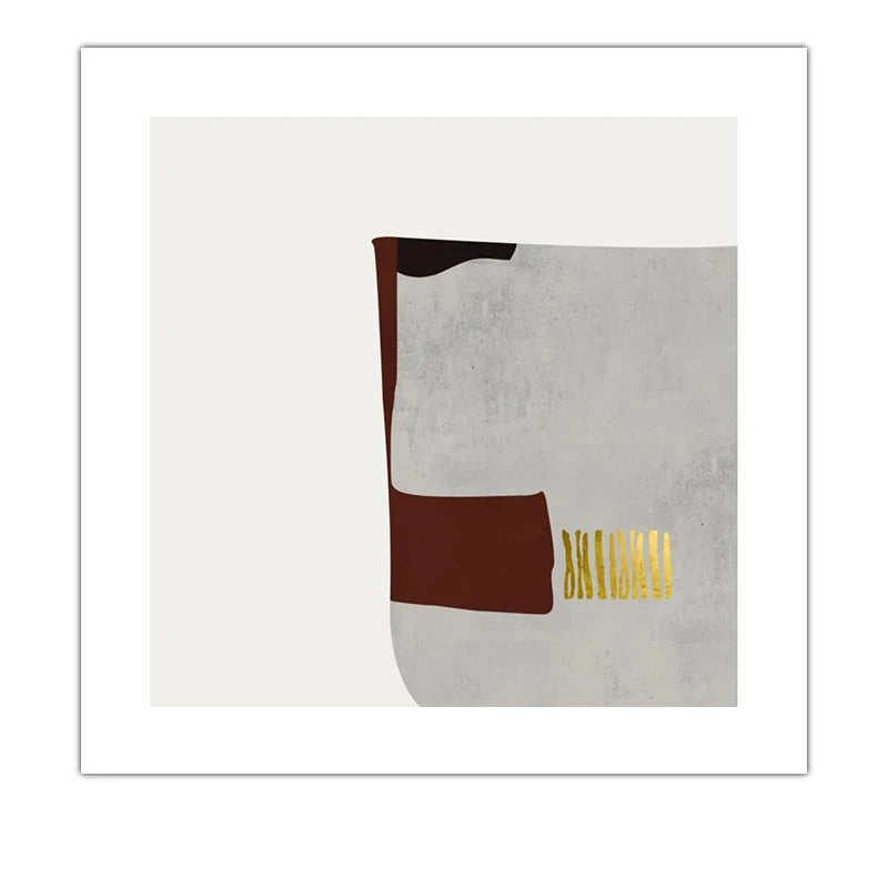 Minimalist Contemporary Color Block Abstract Wall Art Fine Art Canvas Prints Pictures For Modern Apartment Living Room Bedroom Art Decor