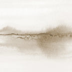 Abstract brown and beige watercolor texture on a white background