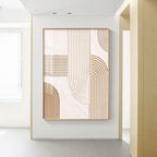 Minimalist Lines Abstract Geometric Wall Wall Art Fine Art Canvas Prints Pictures For Living Room Bedroom Dining Room Art For Contemporary Interiors 2025