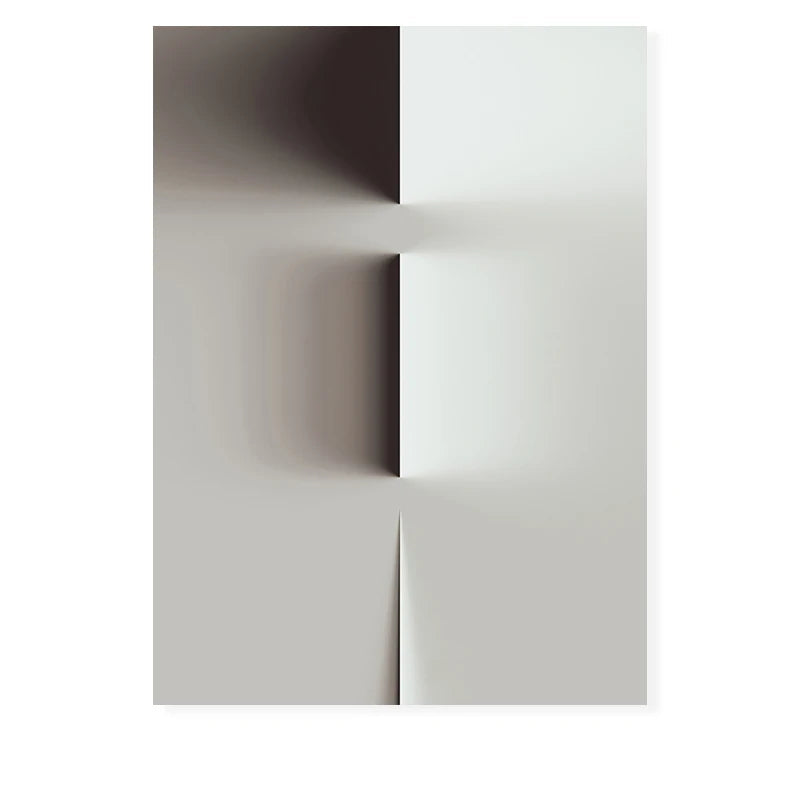 Minimalist Modern Aesthetics Abstract Geometric Wall Art Fine Art Canvas Prints Pictures For Modern Apartment Living Room Home Office Decor